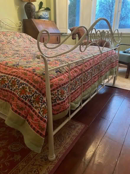 Photo of free King size bed frame (N11 2AU alexandra palace) #3