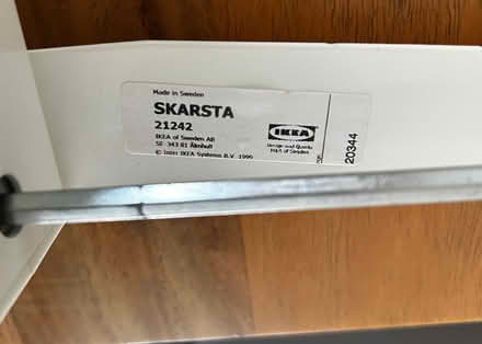 Photo of free IKEA Skarsta height adjustable desk stand (Tooting SW17) #4