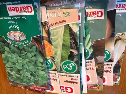 Photo of free Seed packets (Kings Furlong RG21) #1
