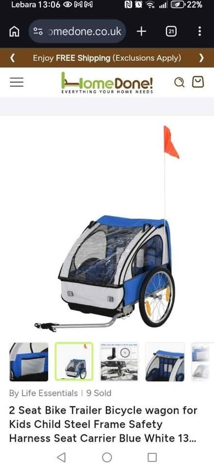 Photo of Bike trailer (Eastbourne) #1