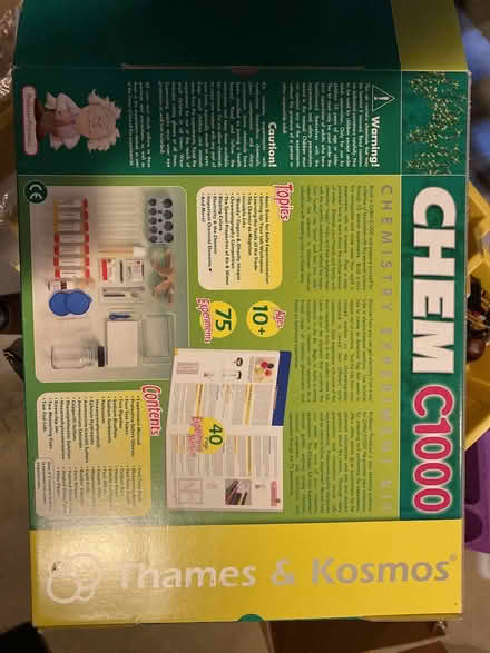 Photo of free two chemistry sets for pre-teens (Charlottesville near chs) #4