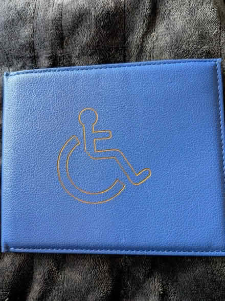 Photo of free Disabled parking badge holder (PR25 leyland) #1
