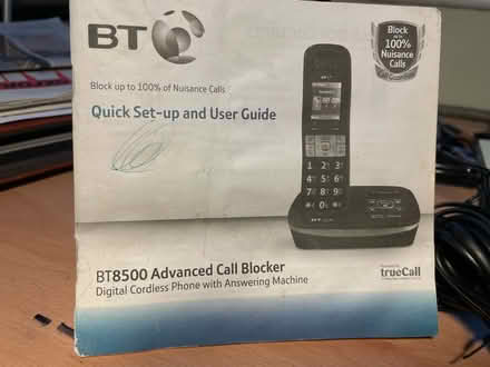 Photo of free BT8500 cordless phone (Ducklington OX29) #2