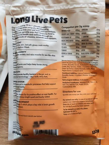 Photo of free Cat 10 in 1 ultimate supplement (Hawksworth LS5) #2