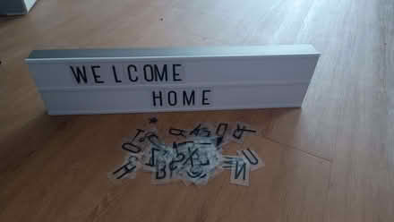 Photo of free Light up sign - LIMITED COLLECTION TIMES (Watchfield SN6) #1