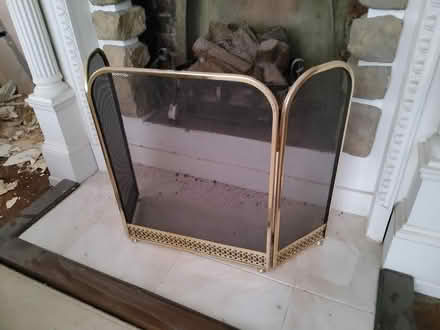 Photo of free Brass (?) Fireguard (Bexhill on Sea) #2