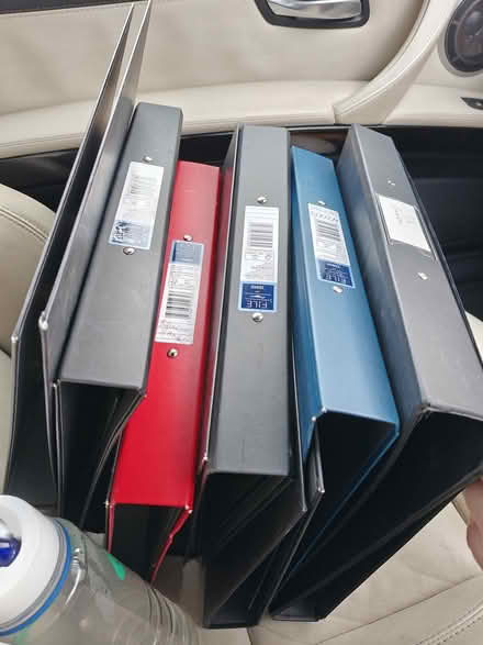 Photo of free 11 ring binders (Golders Green NW11) #1
