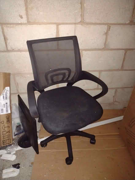 Photo of free Office chair Mesh back (Lancing BN15) #1