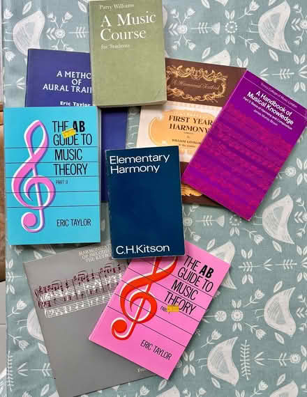 Photo of free Music theory/harmony/ aural books (Teddington Tw11) #1