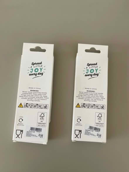 Photo of free 2 x 9 years old candles (Chingford Mount, E4) #2