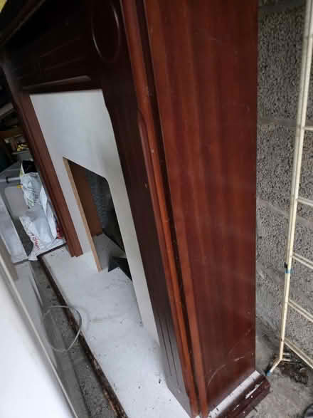 Photo of free Dark Wood Fire surround (Peasedown St John) #1