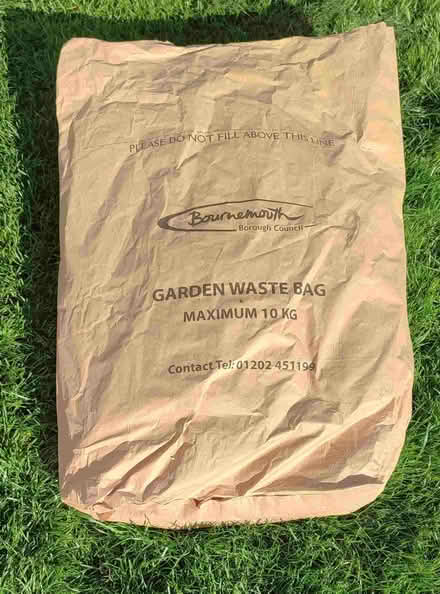 Photo of free Compostable garden waste sacks (Stanley Green BH15) #1
