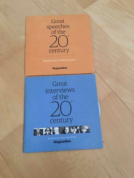 Photo of free CDs - great 20th century speeches and interviews (Pittville GL50) #1