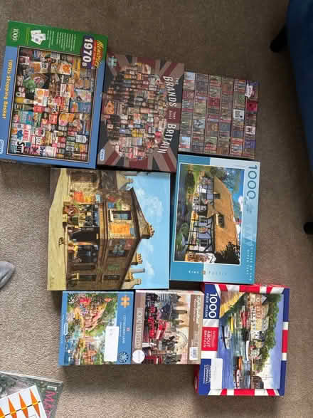 Photo of free 8 x jigsaw puzzles (UpperHale GU9) #2