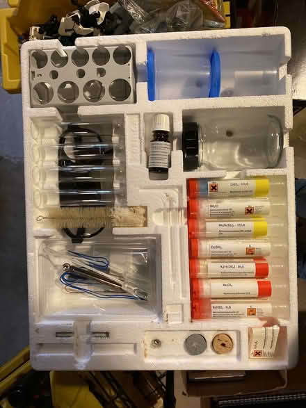 Photo of free two chemistry sets for pre-teens (Charlottesville near chs) #1