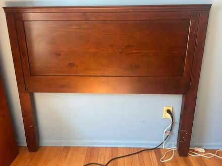 Photo of free Pottery Barn Wood Headboard (Branchburg) #1