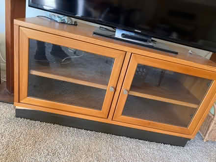 Photo of free Teak entertainment unit (La Cañada) #1