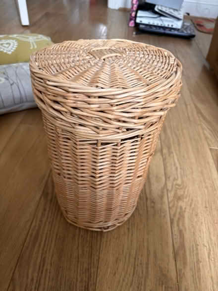 Photo of free Wicker bin (Kings Hill ME19) #1