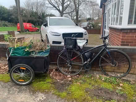 Photo of bicycle kick stand (Alcester Lanes End B14) #2
