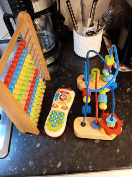 Photo of free Wooden beed/maze toys.1st remote (Richmond TW9) #1