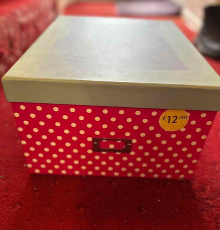 Photo of free Decorative storage box, large, sturdy. (Monks Hill CR2) #3