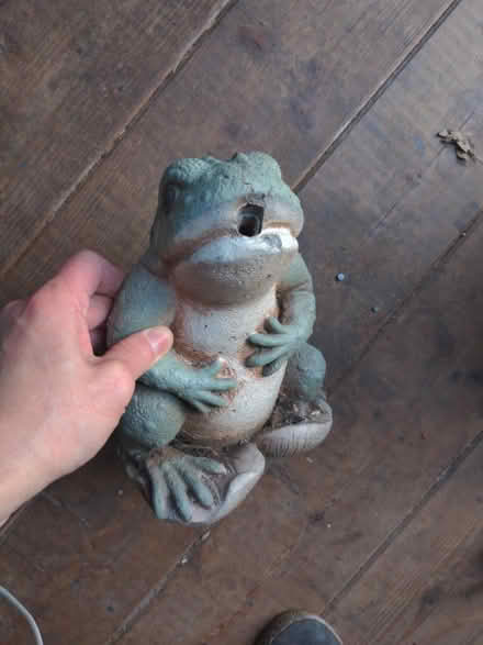 Photo of free Frog fountain ornament (Syon Lane TW7) #1