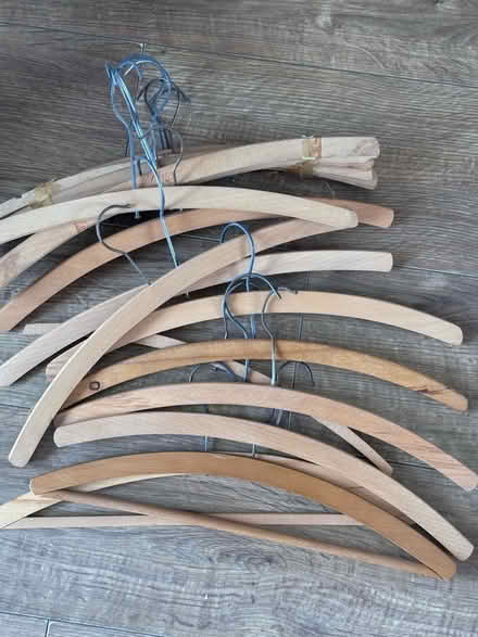 Photo of free Wooden coat hangers (Risinghurst OX3) #1