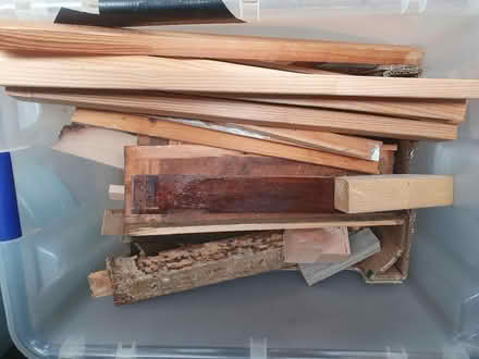 Photo of free 2 boxes full of dry wood bits (Greenford UB5) #2