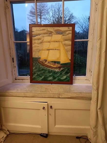 Photo of free Painting of a ship (EH3 Canonmills) #2