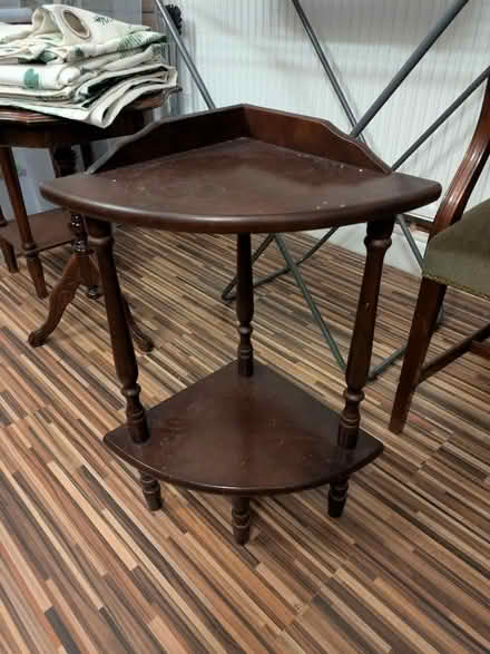 Photo of free Small two tier corner table (Stanton CH63) #1