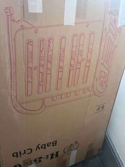 Photo of free 0-3 baby crib (High Road Leyton E10) #1