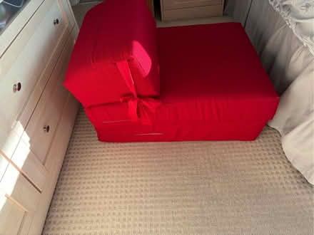 Photo of free Red foam chair bed (Matlock DE4) #2
