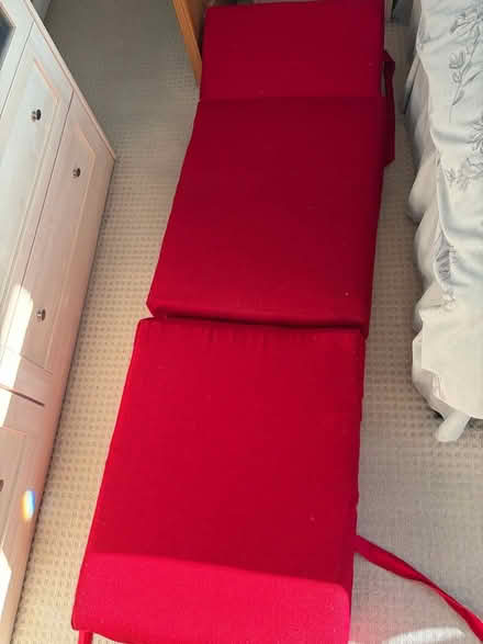 Photo of free Red foam chair bed (Matlock DE4) #3