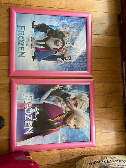 Photo of free 2 Frozen framed posters (South Dublin) #1