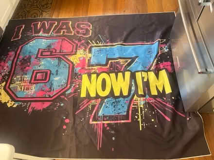 Photo of free Huge Birthday Sign 6-7 (Middletown) #1