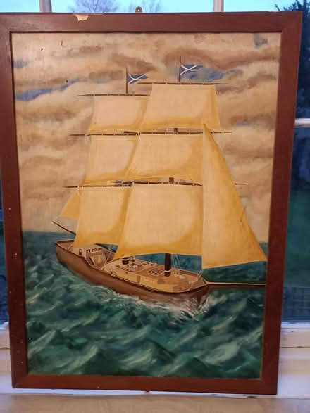 Photo of free Painting of a ship (EH3 Canonmills) #1