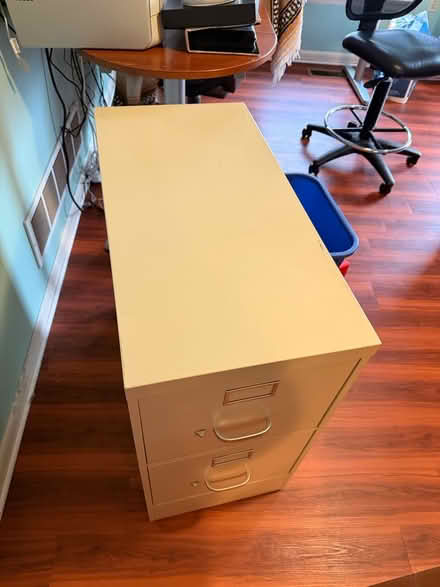 Photo of free Metal 2 drawer filing cabinet (Chalfont 18914) #2