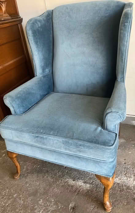 Photo of free wingback chair (55441) #1