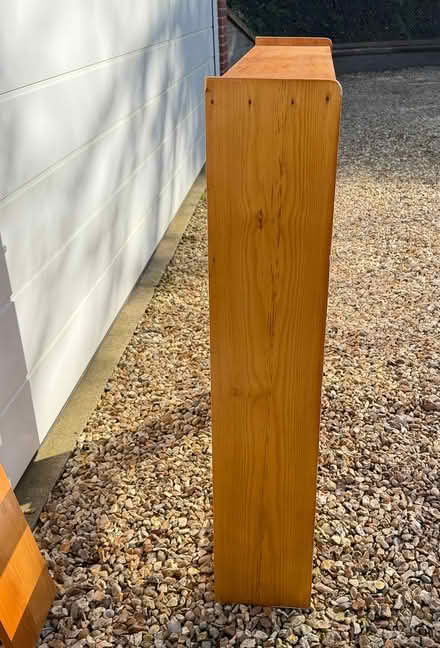 Photo of free Pine bookcase/shelf unit (East Marden) #3