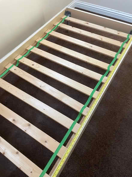 Photo of free Single bed frame and headboard (CT14) #2