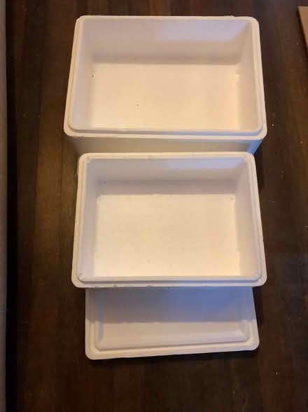 Photo of free 2 smaller polystyrene boxes (Liphook GU30) #2