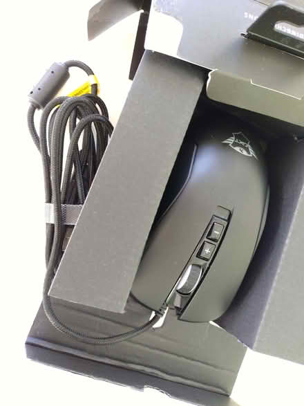 Photo of free Trust USB RGB wired gaming mouse with side buttons (Little Stoke BS32) #2