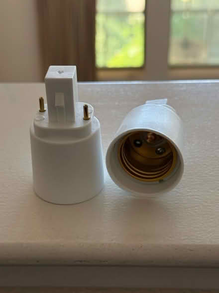 Photo of free G24 to e26 lightbulb adapter (Warm Spring, Fremont) #2