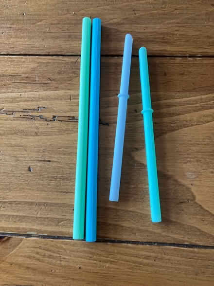 Photo of free Silicone straws. Almost new (Havertown) #1