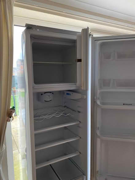 Photo of free Hotpoint fridge freezer (Dovedale estate - DE56) #3