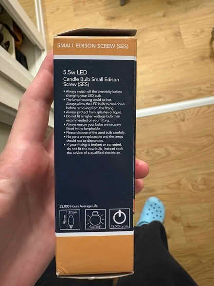 Photo of free Lightbulb (1 piece) (Surbiton KT5) #2