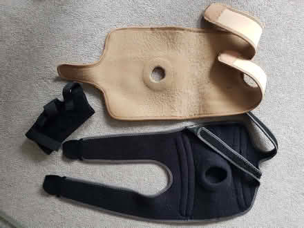 Photo of free Knee supports x 2 & wrist support x 1 (Kendal LA9) #1