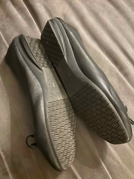 Photo of free Black slip on shoes UK size 4 (Knaresborough HG5) #2