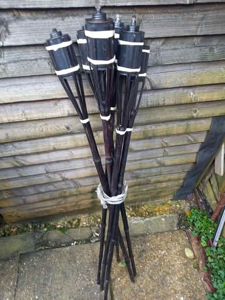 Photo of free Garden oil lamps x 5 (Christchurch BH23) #2