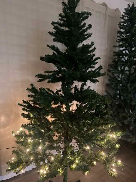 Photo of free Pre-lit Artificial Christmas Tree (Aurora) #3